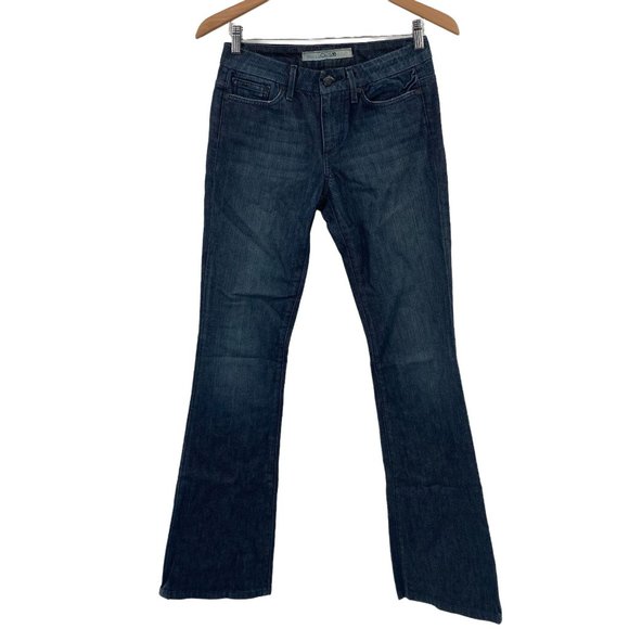 JOE'S MUSE BOOTCUT DENIM JEANS DARK BLUE WOMENS 25 - Picture 1 of 8